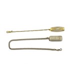 Vintage Victorian 6.5in-26in Two Tone Pocket Watch Fob Chain Lot of 5  #M1430-4 — photo 3