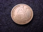 1886 LIBERTY SEATED DIME GREAT DIME!!  #110
