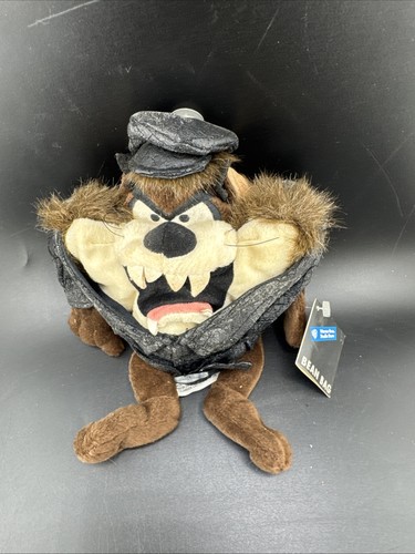 1998 Warner Bros Taz Motorcycle Bean Bag (New)(Other)📦