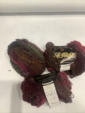 Noro Kureyon Yarn 100 Wool Multicolor Color 115 50g 100m Made in Japan -3 Balls