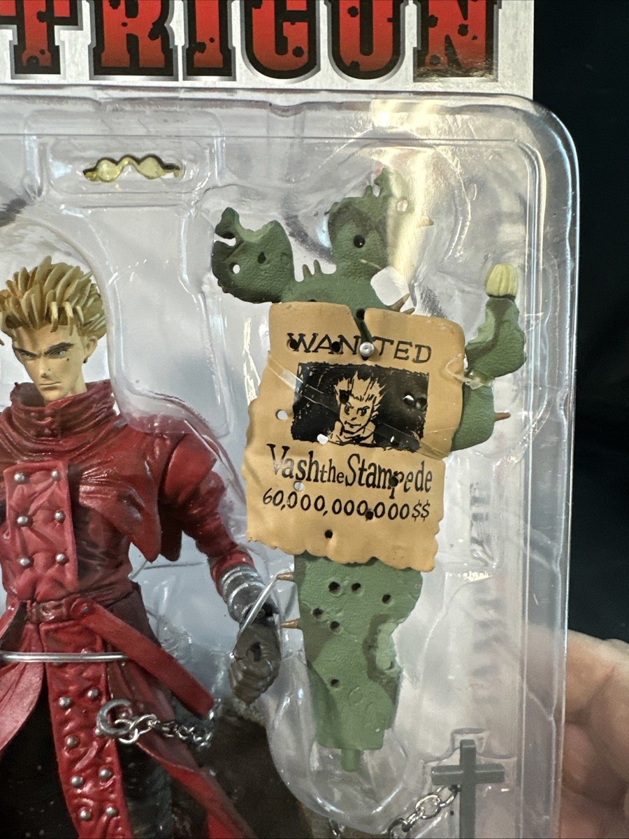Figurine Trigun Vash The Stampede – McFarlane Toys 1999, 20 Cm, Japon