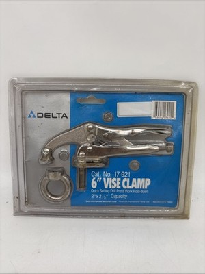 DELTA 6'' Vise Clamp 17-921 New Old Stock