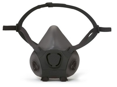 Moldex 7004 Silikon Halbmaske Atemschutz schwarz wiederverwendbar Gesichtsstück klein