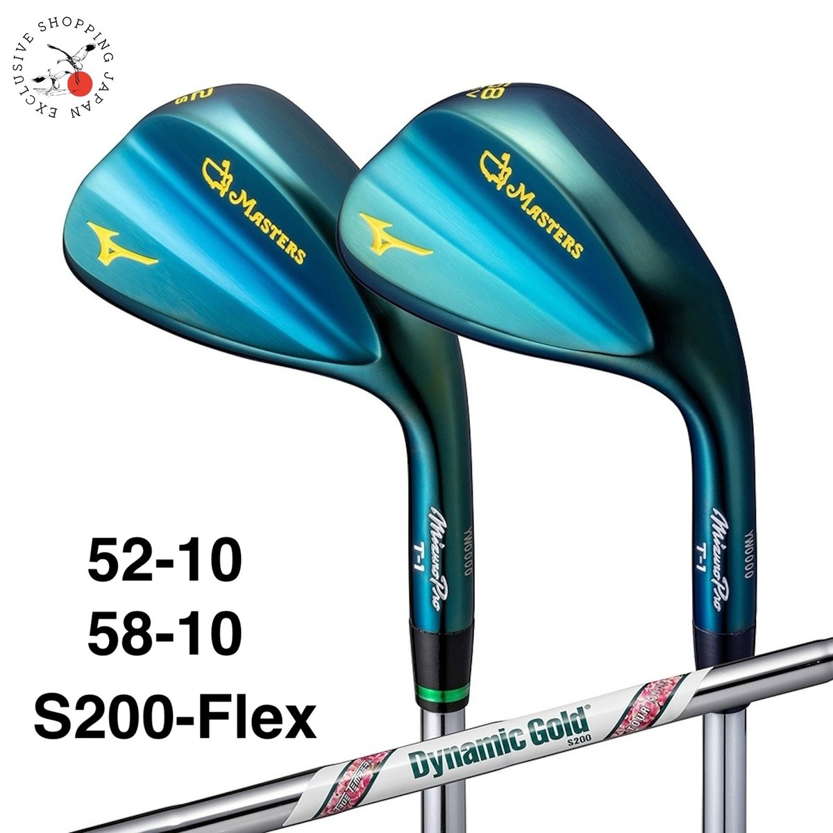 Mizuno Pro T-1 Wedge Masters Edition 2pcs Set 52-10,58-10 Dynamic