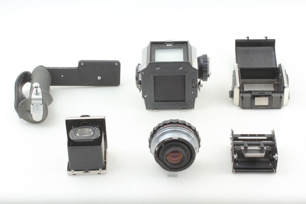 Zenza Bronica S2 6×6判 Nikkor 75mm F2.8 MINT w/ Case ] Zenza BRONICA S2 6x6 Camera Nikkor-P 75mm f2.8 Lens