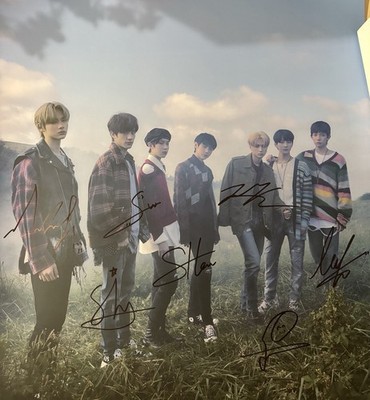 ENHYPEN [BORDER : DAY ONE] All Member Autographed Signed Poster