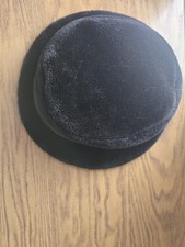 GAP Toddler Faux Fur Winter Hat Unisex Black Size S 12 - 24 M