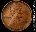 1909 Lincoln Wheat Cent - Scarce  Extra Fine  Better Date  No Reserve  #K1070
