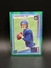 Panini 2025 Donruss Optic Rated Rookie Green Hyper Prizm Jaxson Dart #273 Giants