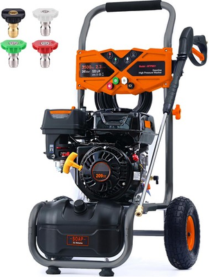#ad 3500 PSI Gas Pressure Washer 2.3 GPM Power Washer with 209CC EngineMaintenance $447.99