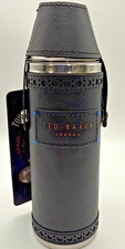 Hip Thermos Flask & Shot Cups Ted Baker LONDON Small  Spirits Travel Gift NEW