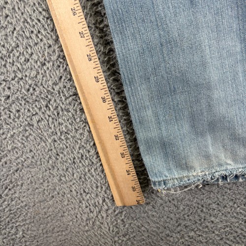 Vintage Old Navy Jeans Mens 34x36 Blue Light Wash Cotton Extra Loose Baggy - Picture 8 of 10