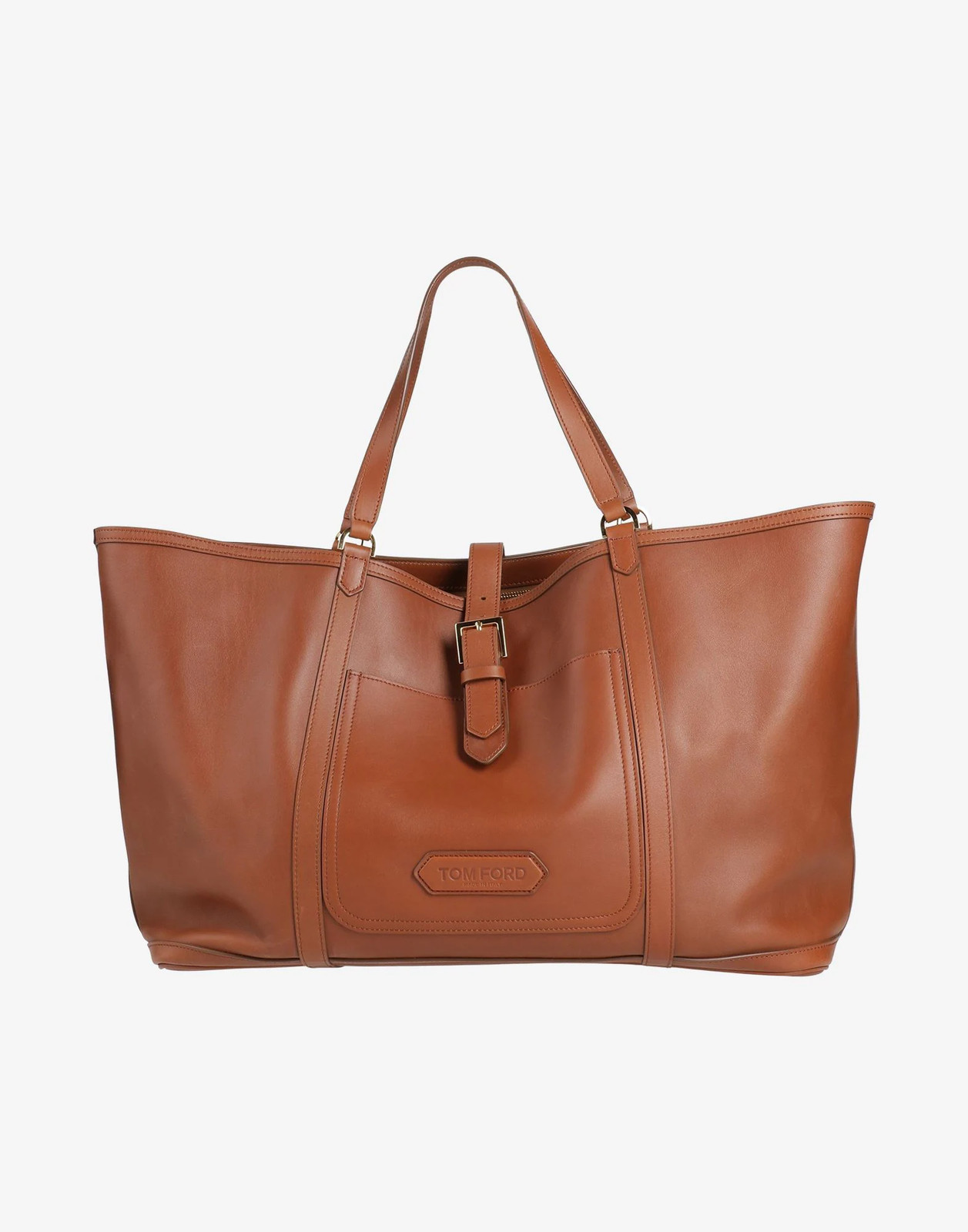 Tom Ford - Men - Leather Handbag - Tan 239890₽