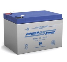Power-Sonic UPS Battery for APC RBC4 Lead-Acid Battery Replacement 12V 12Ah F2