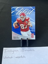 2025 Panini Donruss Elite - Elitist Travis Kelce #7 Blue /75