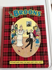 The Broons Bi-annual 1965 Hardback Book Very Good Condition