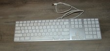 Keyboard Brand Apple Model:A1243 USB Wired Silver ,White