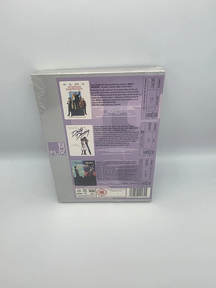 America's Sweethearts Sleepless in Seattle Dirty Dancing - Box Set (DVD, 2004) - Image 2 of 2