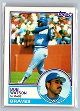 1983 Topps #572 Bob Watson