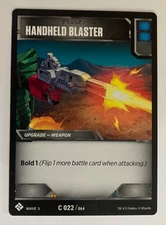 Transformers TCG 3X HANDHELD BLASTER Common C 022/064 Wave 5 (Playset) - Titan