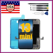 New For iPhone 13 Mini OLED LCD Display Touch Screen Digitizer Bezel Seal Kits