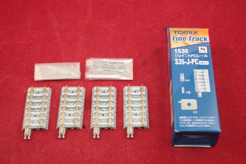 Tomix 1530(971530) Fine Track Spur N Übergangsgleis 35 mm Betonschwelle 4 St/Neu | Zustand: Neu
