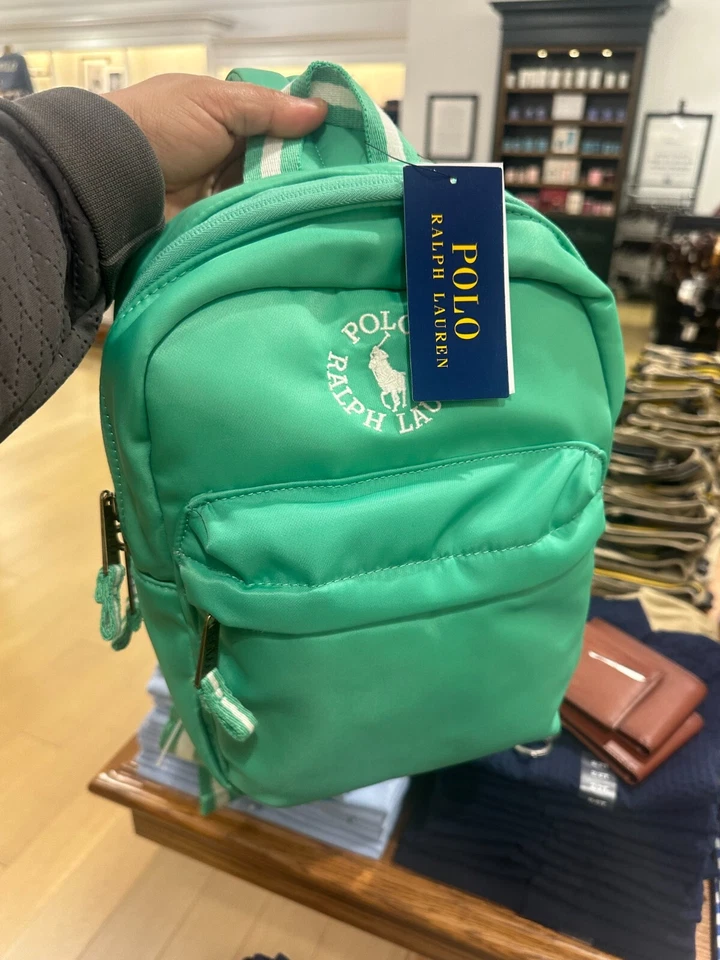 Mochila Bandolera Pequeña Polo Ralph Lauren Big Pony Logo Foto 3 de 4