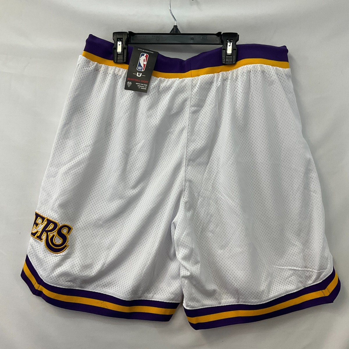 バスケットボール Los Angeles Lakers  basketball shorts Amazon.com: Los Angeles Lakers NBA Kids Youth 8-20 White