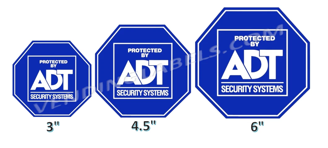 Lote De 5 Pegatinas De Advertencia Para Cámaras CCTV - Seguridad Vigilancia Sonrisa - Safety Brinks