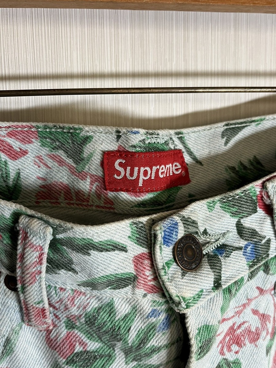 Supreme Levis Floral Jeans Light Blue 32x32 NICE!!!! | eBay Supreme Levis Floral Jeans Light Blue 32x32 NICE!!!! | eBay
