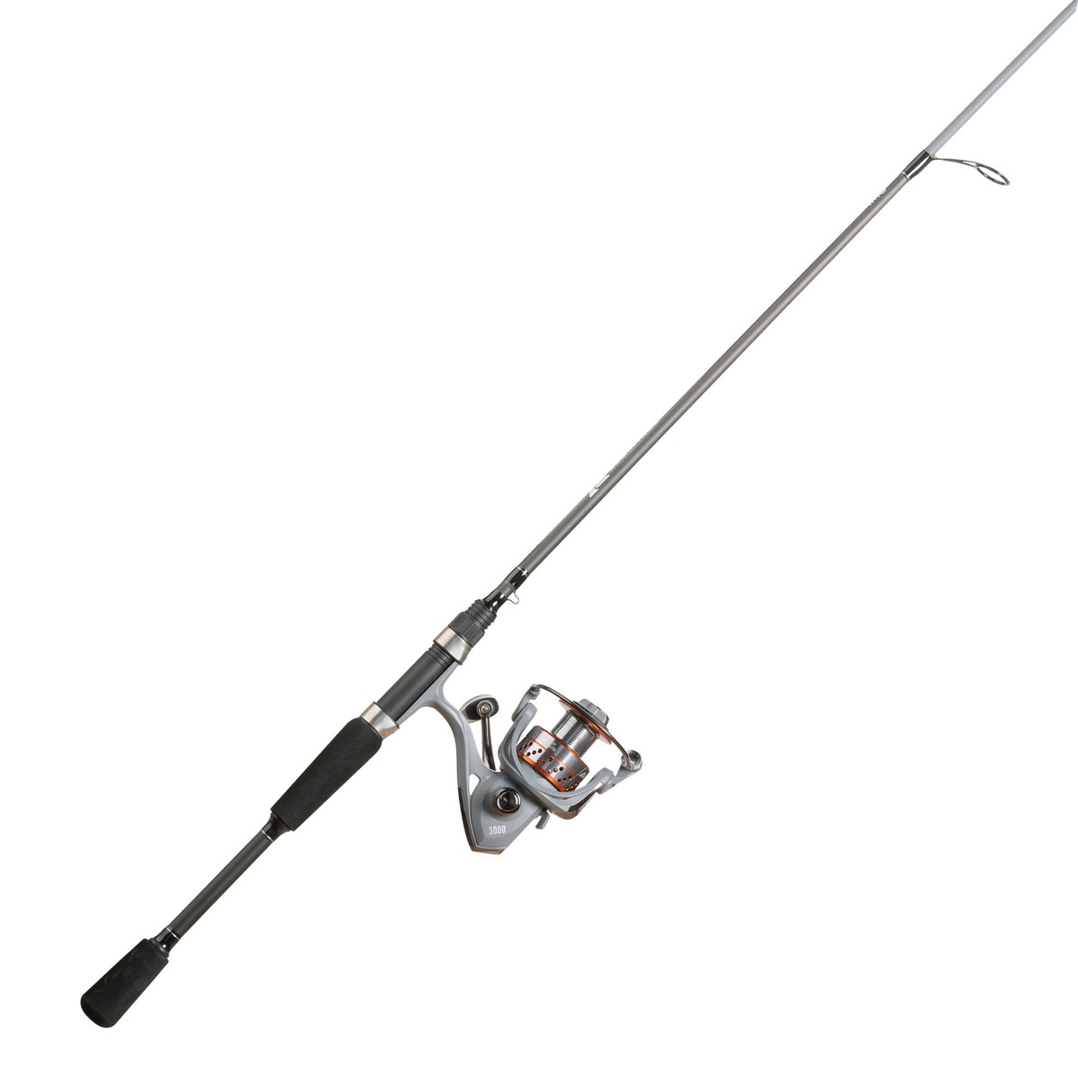 Ozark Trail OT Spinning Rod Reel Fishing Combo 6ft 6in 6'6 