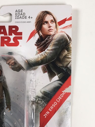 STAR WARS FORCE LINK - JYN ERSO 3 3/4 INCH ACTION FIGURE - NEW - Foto 5 di 8