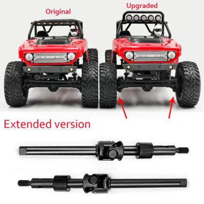 AXspeed Antriebswellen Für Axial SCX24 Riegel 90081 – Aus Hartstahl, Schwarz