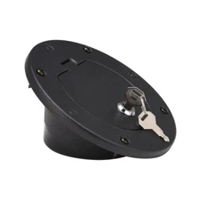 For Jeep Wrangler TJ 1997-2006 Car Fuel Filler Door Cover Gas Tank Cap w/Lock