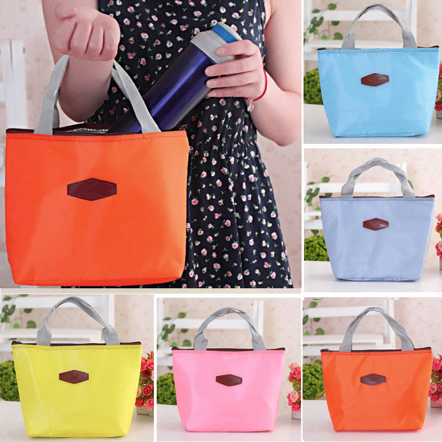 UK 1PC Children Adult Lunch Bags Insulated Lunch