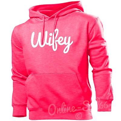 Wifey Damen lustiger Hipster Hoodie Hochzeit Frau Henne Do Hoody Oberteil