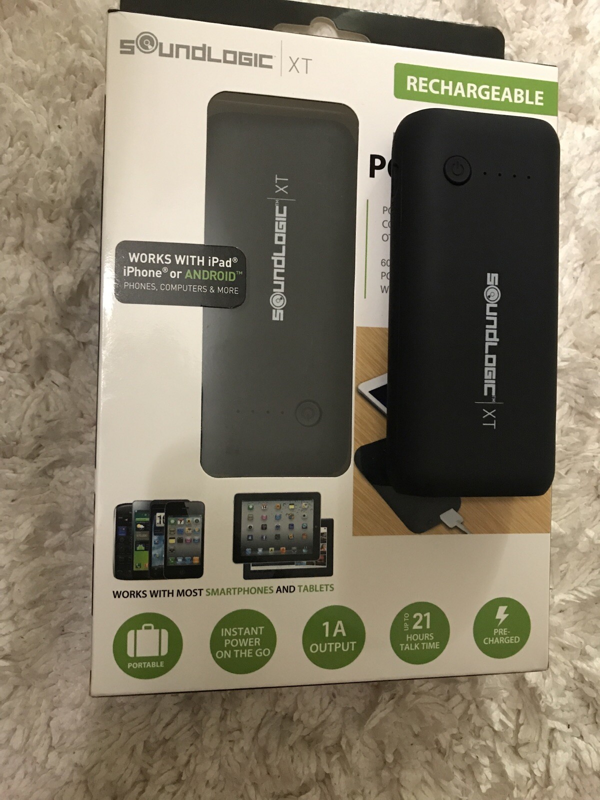 soundlogic xt 6000 mah battery