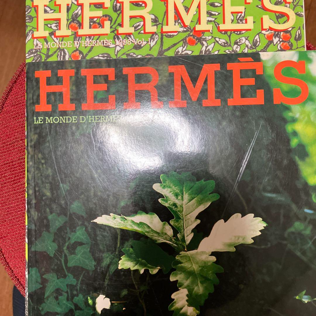 LE MONDE D'HERMES 1998 Catalog Margiela Vol.1 & 2 Set Japanese
