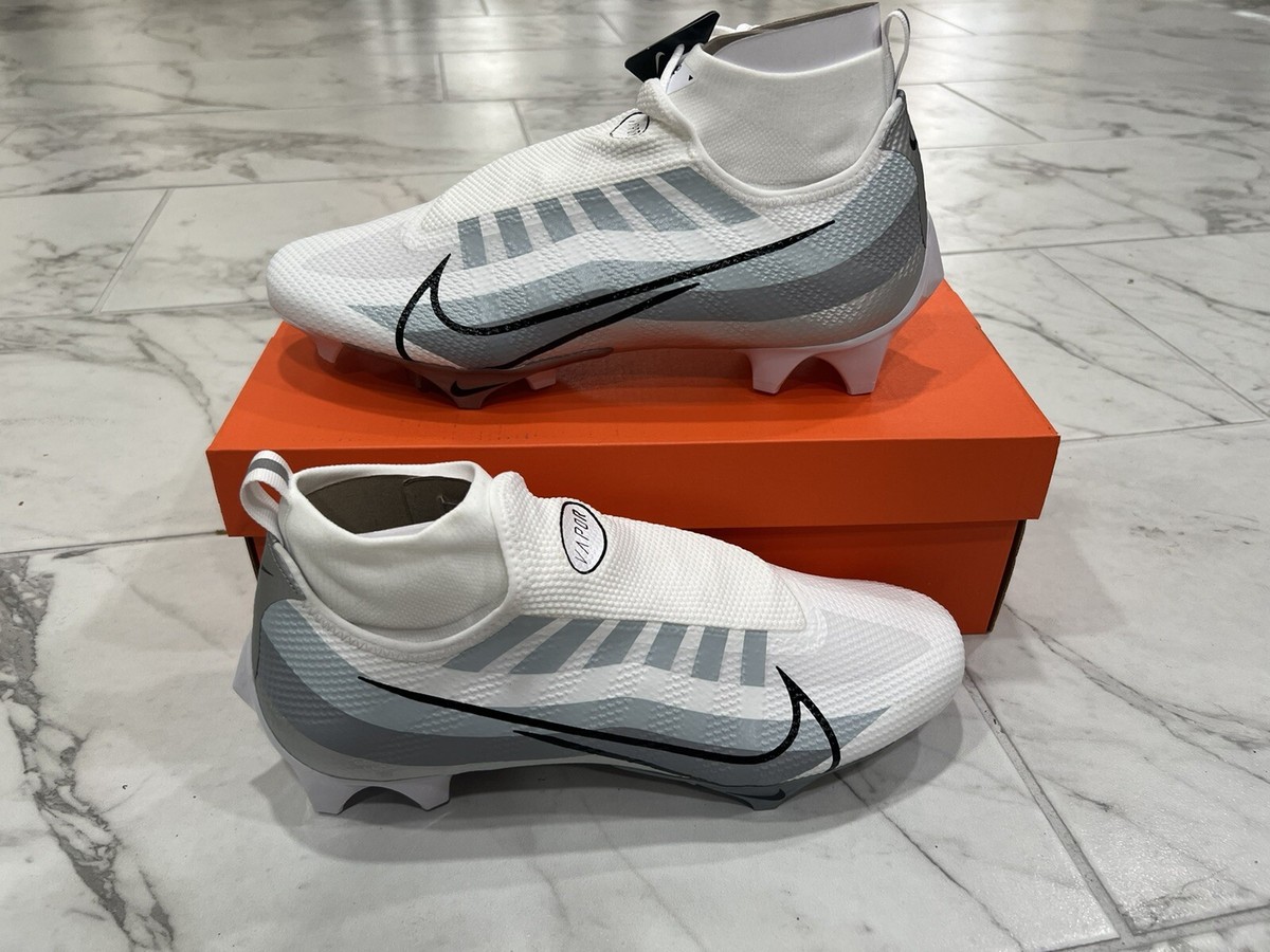 New Nike Vapor Edge 360 Pro Football Cleat White Chrome 