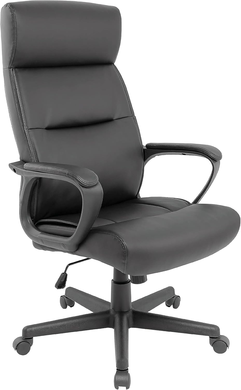 STAPLES Rutherford Luxura Manager Chair, Black