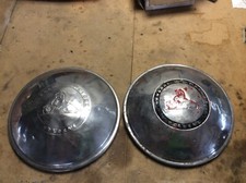 Holden 48,50,FX Special,Sedan,Ute,Panel Van Set 2 Used Hub Caps Fair Condition 