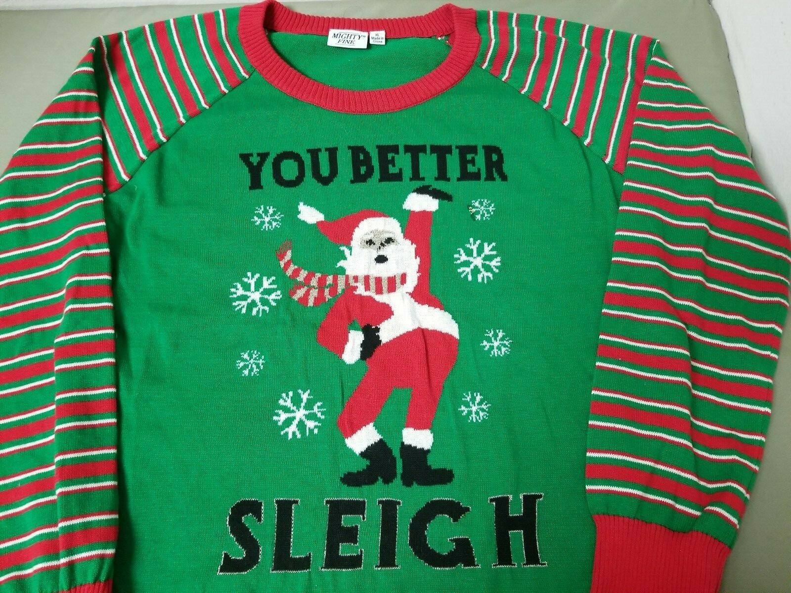Sleigh Holiday Christmas Sweater. | eBay