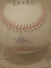 harold baines signed baseball romlb mlb hof induction canceled autographed stamp