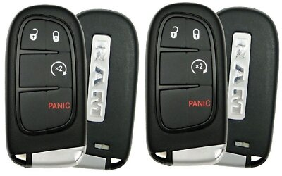 #ad 2 Smart Key For DODOGE RAM 2013 2022 GQ4 54T W Remote Start TOP QUALITY $59.99