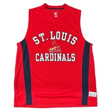 St. Louis Cardinals Sleeve-Less Logo Shirt (M)