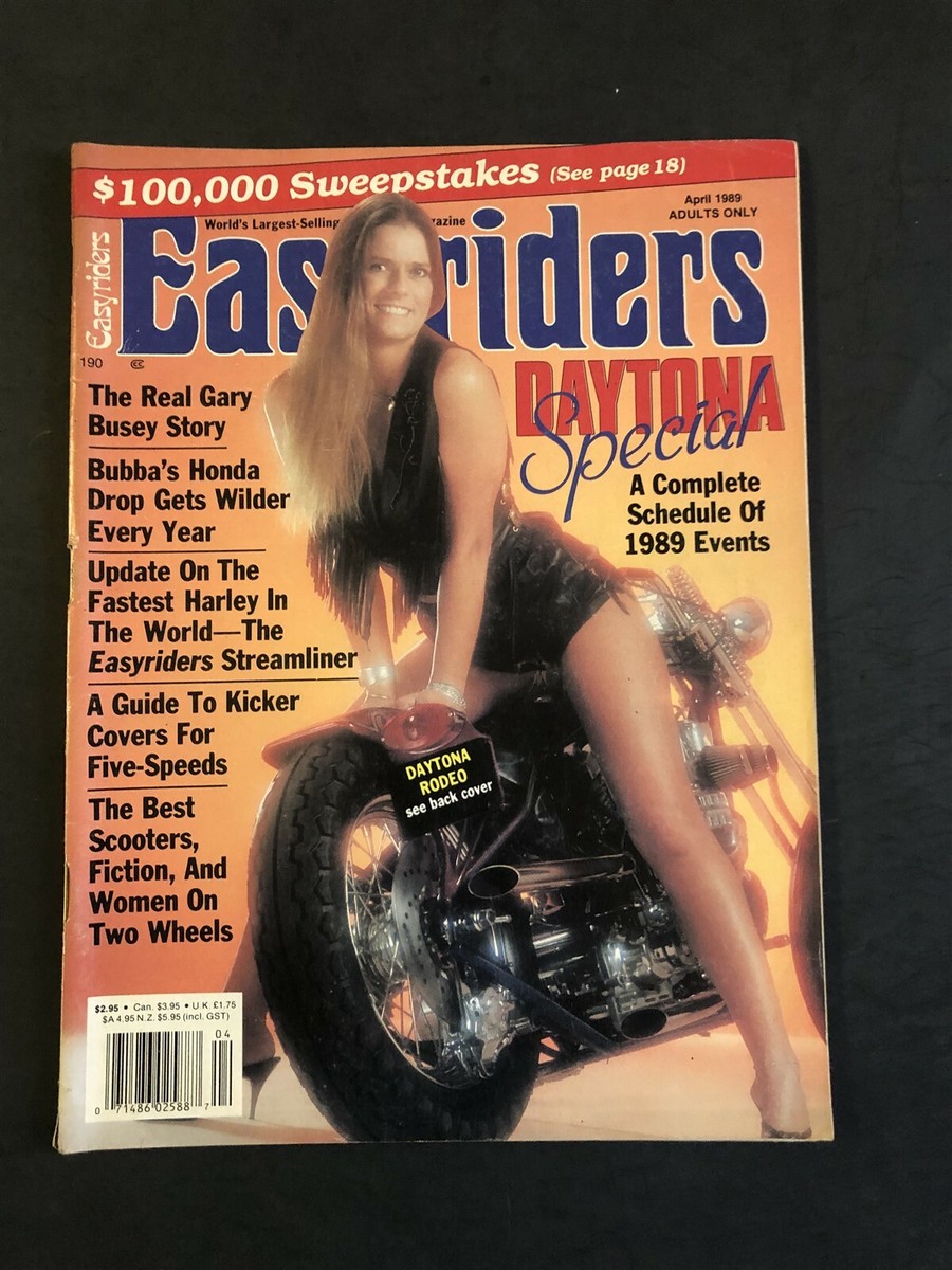 Easyriders Magazine April 1989 | eBay