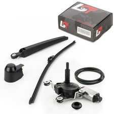 Scheibenwischer Heckwischer Set Wischermotor Wischblatt für Skoda Fabia II Kombi