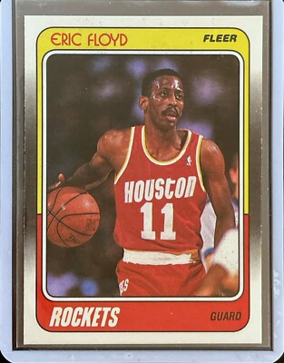 Eric Floyd - 1988 Fleer Basketball #51