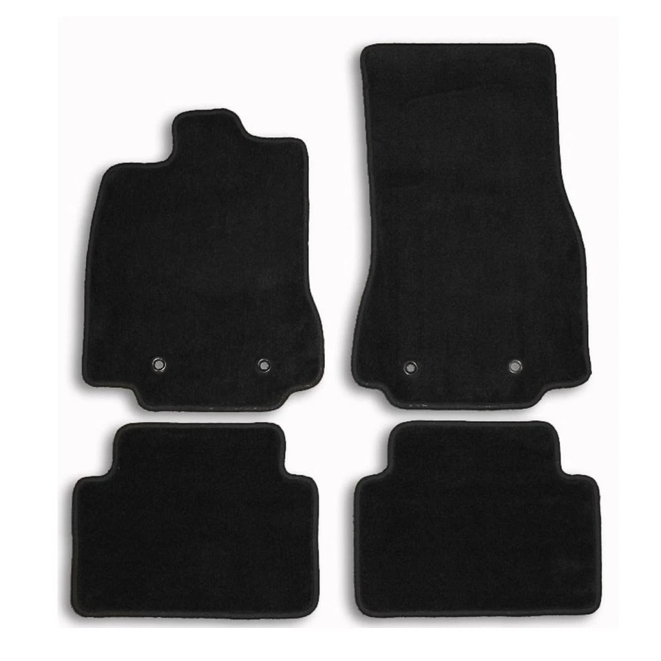 Carpet Floor Mats For Jaguar - Choose Color, Heel Pad & Edging - Image 3 of 4