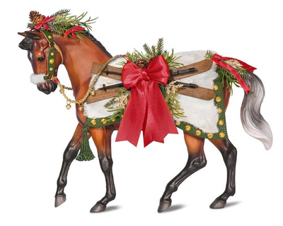 #ad Breyer Apres Ski Holiday Horse $32.50